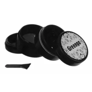 Greengo Grinder 4 Parts 40mm – Black