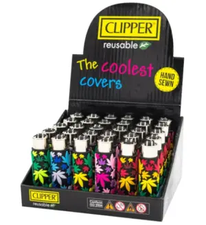 Clipper Classic Cover Aansteker – Leaves #2