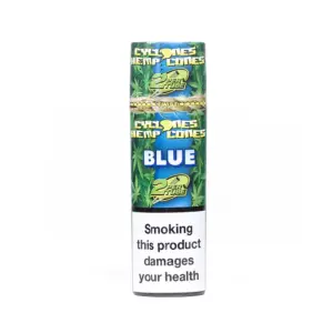 Cyclone Hemp Cones – Blue (2 pcs)