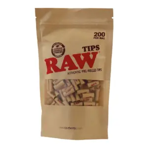 RAW Pre-rolled Tips (200pcs)