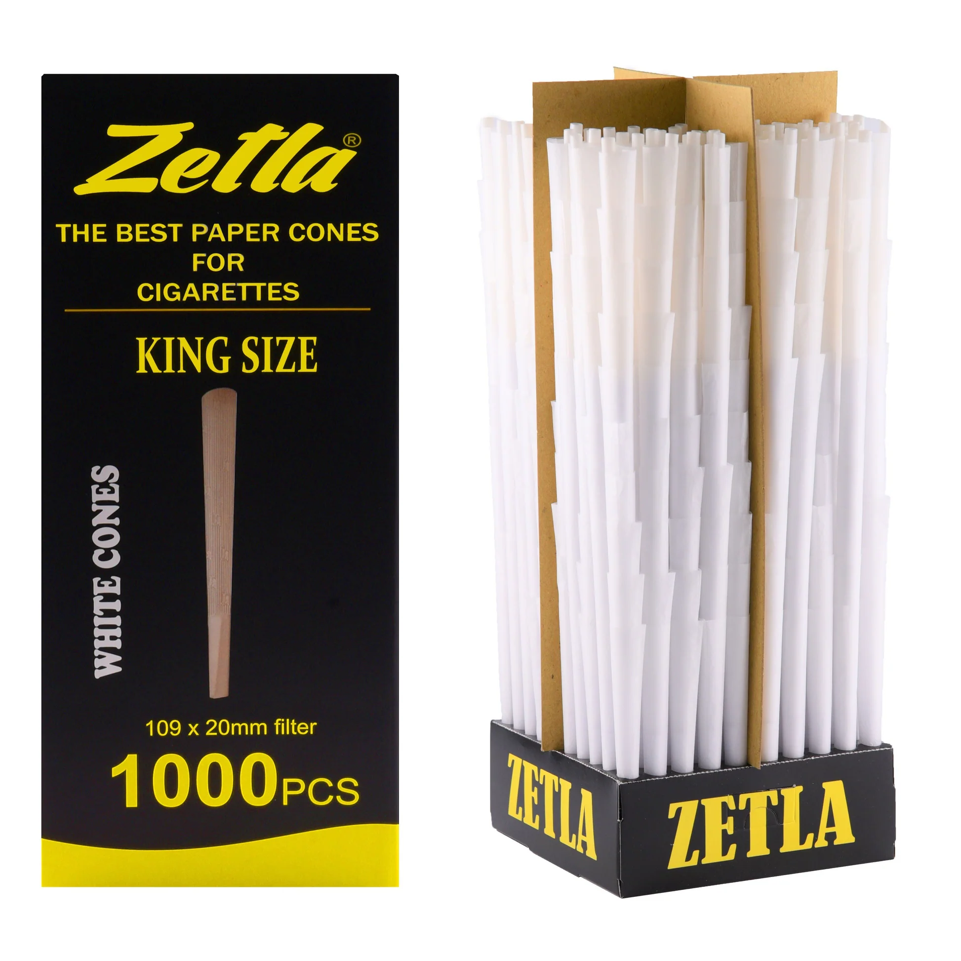 Joint Cones Zetla King Size (1000 Pcs)