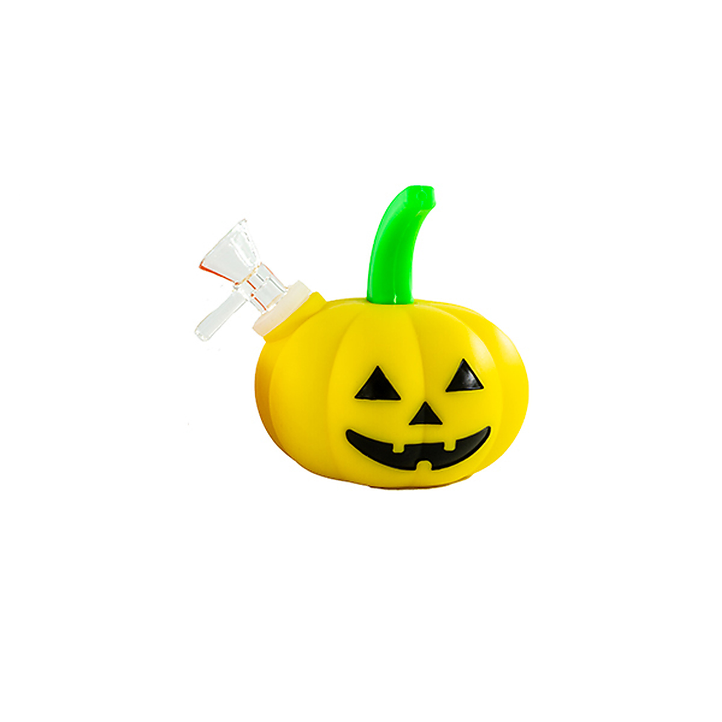 Silicone Pumpkin Skull Bong - Afbeelding 2