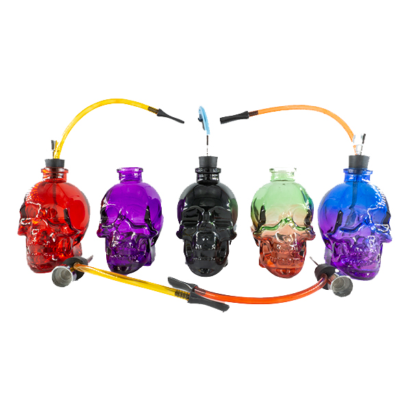 Mini Glass Bong Skull - Afbeelding 2